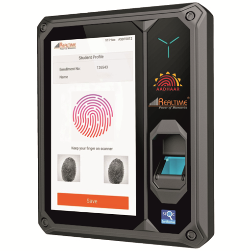Realtime T502 Aadhaar Based Tab front view